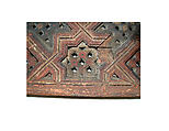 Screen, Wood; turned, carved, and painted